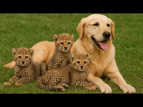 Dog Raised 3 Cheetah Cubs, But When They Grew Up, the Unthinkable Happened!