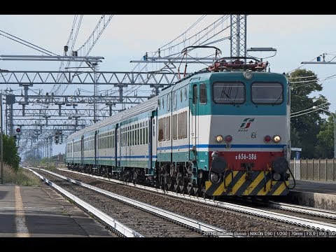 1)IR 2437.Da Salerno a Paola.Loc E656n.(taglio staz.nto)