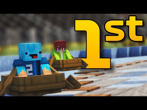 MY BEST FINISH EVER! | Minecraft Boat Racing