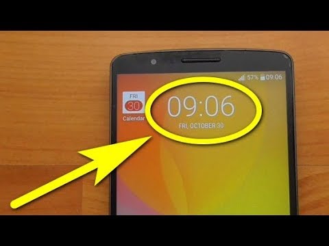How to Update Date & Time Manually or Automatically (Android 6.0, LG G3)