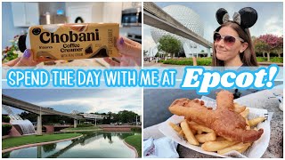 Spend the Day With Me at Epcot! (Food, Rides & Fun!)