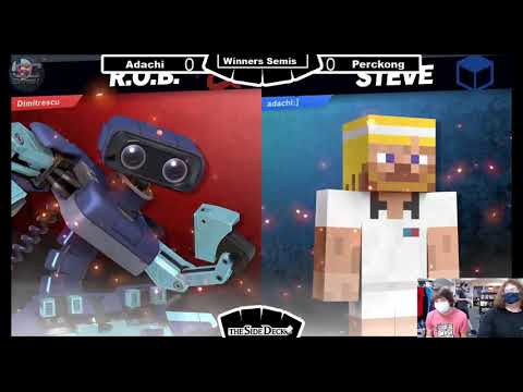 The Side Deck Smash #67 - PercKong (R.O.B.) VS Adachi (Steve) - SSBU Winners Semi's