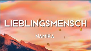 Namika - Lieblingsmensch (Lyrics Video)