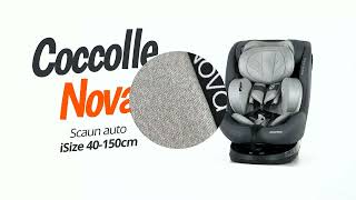 Autosedačka i-Size 40-150cm Coccolle NOVA Snad beige