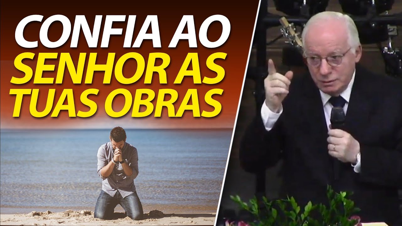 Confia ao Senhor as tuas obras, e teus pensamentos serão estabelecidos. Provérbios 16:3