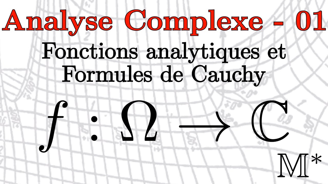 Complex Analysis - 01 - Analytic Functions, Cauchy Formulas