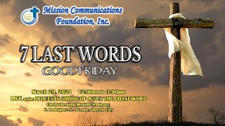 7 LAST WORDS  Good Friday  29 March 2024  Diocesan