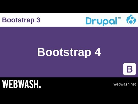 Using Bootstrap 3 in Drupal 8, 1.2: Bootstrap 4