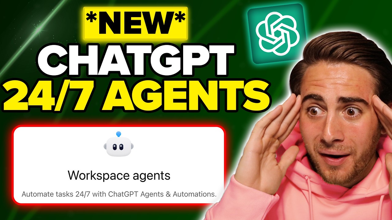 ChatGPT’s New Workspace 24/7 AI Agents & Automations Are CRAZY! (New Upgrade)