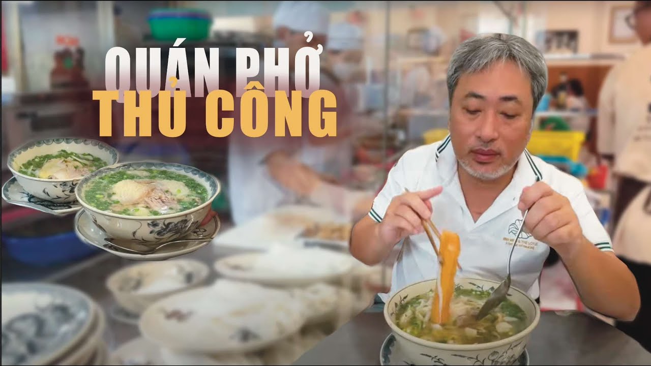 Pho in Saigon with Nguyễn Quang Dũng