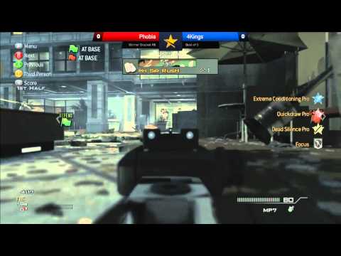 EGL7 : Mad Catz Call of Duty: MW3 (Xbox 360) : Phobia vs 4Kings - WBR6 - Map 1 Part 2
