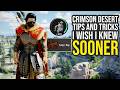 Crimson Desert Tips And Tricks I Wish I Knew Earlier Crimson Desert Guide