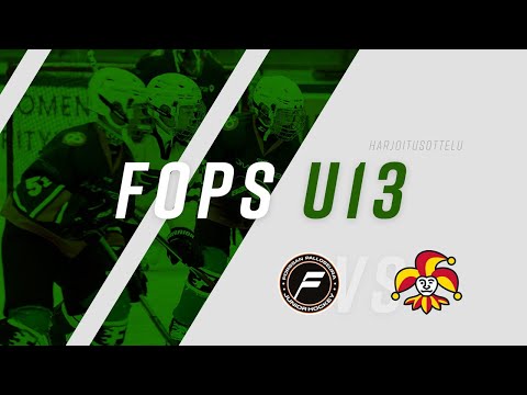 Harjoitusottelu FoPS vihreä - Jokerit (U13 AAA)