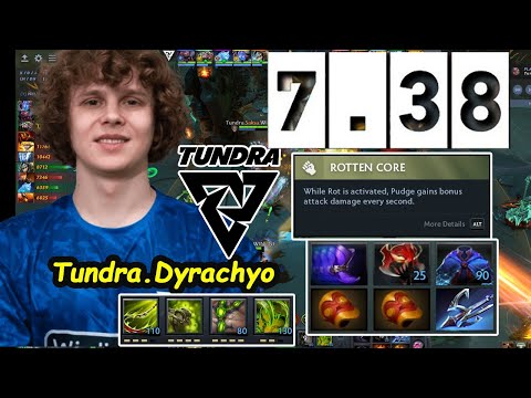 Dyrachyo 7.38 Pudge Carry Right Click Meta  New Patch | Tundra vs Moodeng #DreamLeague 25