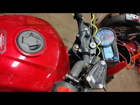 Lexmoto Kiden Aquarius 125G Quick  Engine test By Yellow 13 Motorcycle Breaker's