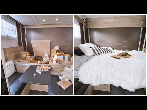 Ce camping-car Chausson Korus 634 va vous surprendre ! 5 couchages et un agencement inédit
