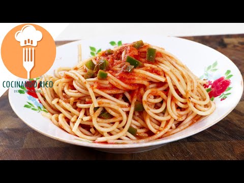 Espagueti a la Mexicana
