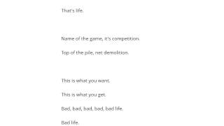 John Lydon   Bad Life Şarkı Sözü