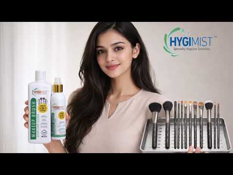 13 HYGIMIST Makeup Brush Disinfectant Cleaner reel