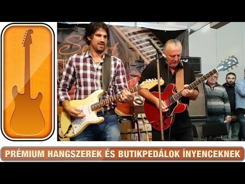 SelectGuitars - Budapest Music Expo 2016 - Tátrai-Géczy gitárjam