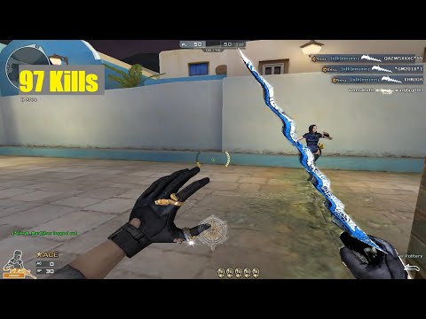 Crossfire NA/UK Kris Blue Pottery - Free For All - Gameplay