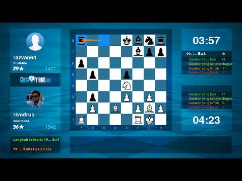 Chess Game Analysis: rivadrus - razvan64 : 1-0 (By ChessFriends.com)