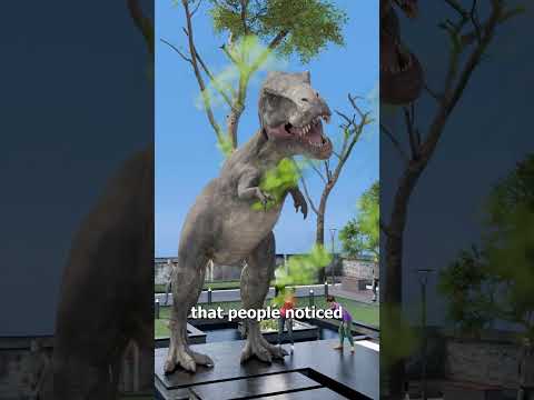 He Got Stuck Inside A Dinosaur 😨