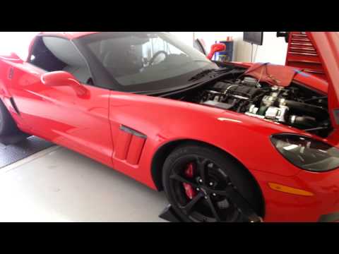 2013 C6 GrandSport Procharger Dyno