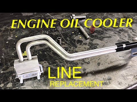 2500HD 6.0 Vortec Engine Oil Cooler Line Replacement (the right way)