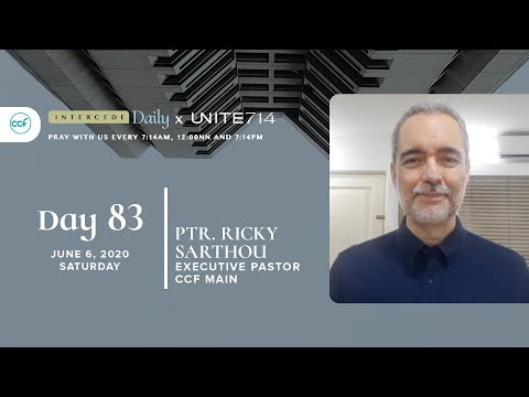 Intercede Daily - June 6, 2020 (Day 83)