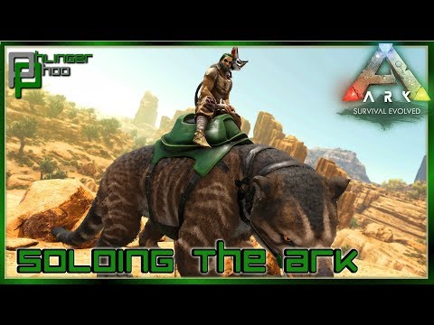 ESTABLISHING A BASE CAMP ON SCORCHED EARTH - Soloing the Ark S5E19