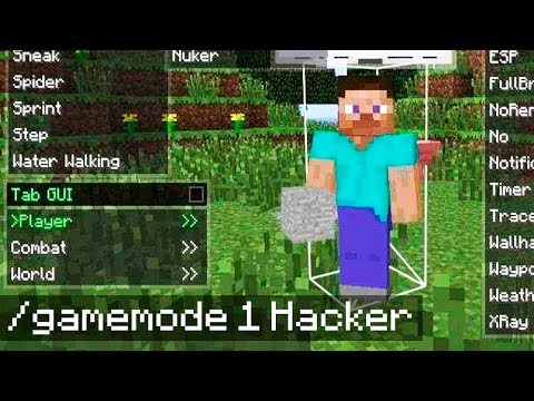 I gave the hacker CREATIVE on my minecraft server