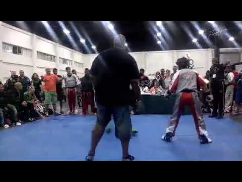 John Curatolo vs Landon Reynolds - Point Fighting  Dixieland Nationals Sport Karate Tournament