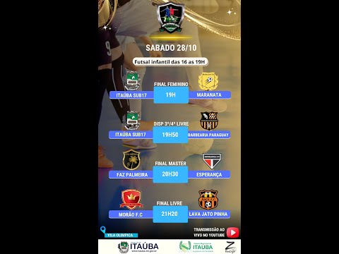 FINAL COPA CASTANHA FUTSAL 2023