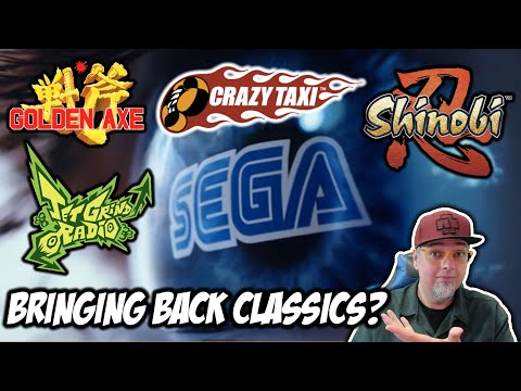 SEGA Bringing Back Retro Classics! NEW Crazy Taxi & Jet Set Radio... But What Others?