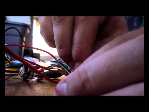 Homemade synthesizer test 2012