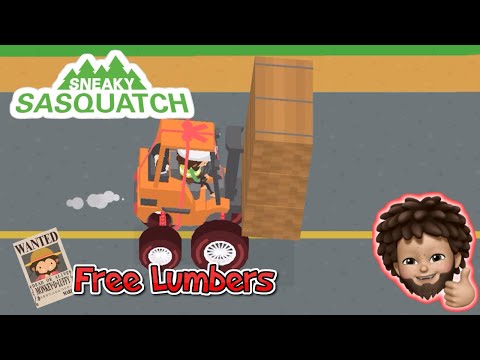 Sneaky Sasquatch - Free Lumbers