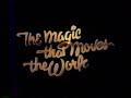 1980s Walt Disney World The Magic That Moves The World TV Commercial