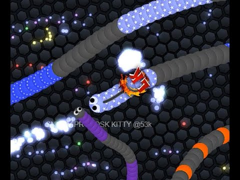Slitherio The Sniper Viper Vs LK Angry Martha Who Likes to Call Names Due To Ownage