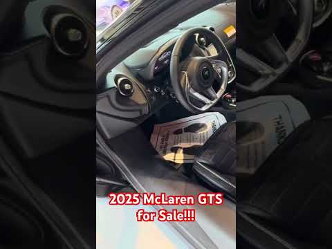 For Sale: 2025 McLaren GTS – $234,748 for This Pure Twin-Turbo V8 Supercar!