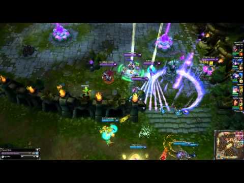 League of Legends Darius PentaKill Korean Comm.