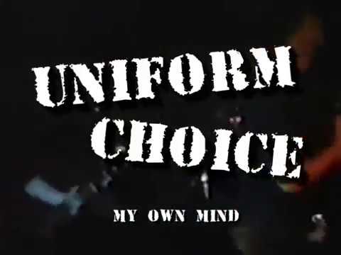 Uniform Choice - My Own Mind 1986 (Video by ATOMIC)