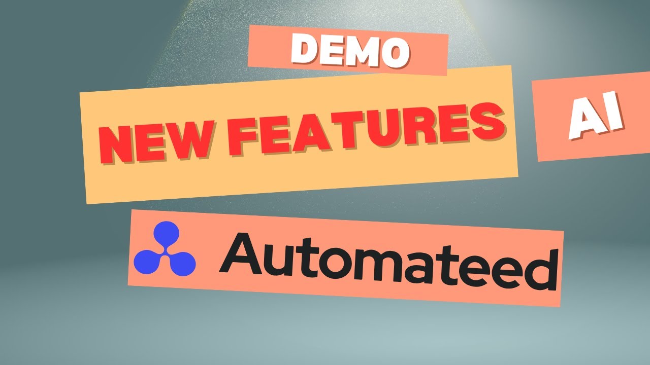 Demo - Features of Automateed, the only Ai eBook Creator you need