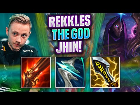 REKKLES IS A GOD WITH JHIN! KC Rekkles Plays Jhin ADC vs Miss Fortune! | Season 2022