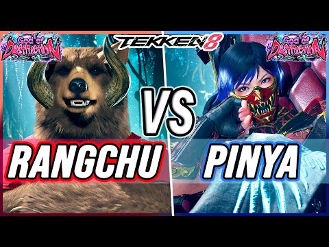 T8 🔥 Rangchu (#2 Ranked Kuma) vs Pinya (Reina) 🔥 Tekken 8 High Level Gameplay