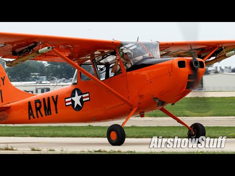 Liaison and Observation Warbird Showcase - EAA AirVenture Oshkosh 2021