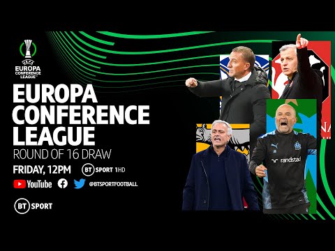 UEFA Europa Conference League 2021/22 Round Of 16 Draw Feat. Leicester, Roma, Marseille and Rennes