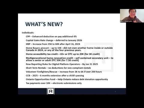 Xpace Cultural Centre Annual Tax Workshop with Kelly Ross 2025