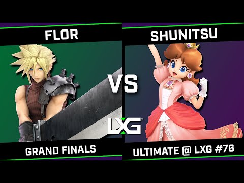 Smash Ultimate @ LXG 76 - GRAND FINALS - FLOR (Cloud) vs Shunitsu (Peach/Daisy)