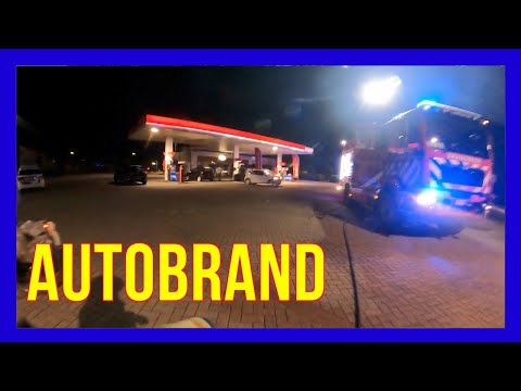 Autobrand Esso - VOLUNTEERS - DUTCH FIREFIGHTERS -